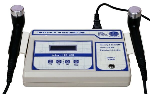 1/3 Mhz Ultrasound Therapy LCD Model Physiotherapy pain relief Unit - Image 2