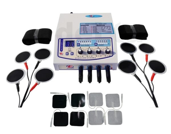Advanced Tens Unit with Carbon and Sticky Pads - Image 4