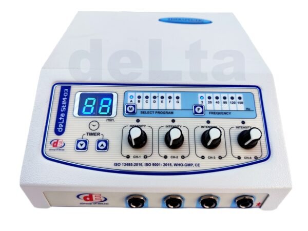 Advanced Tens Unit with Carbon and Sticky Pads - Image 2